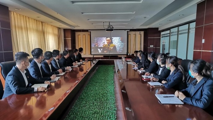 “慶國慶、祖國頌，學(xué)司史、知司情”裝備公司團委組織召開主題學(xué)習(xí)活動