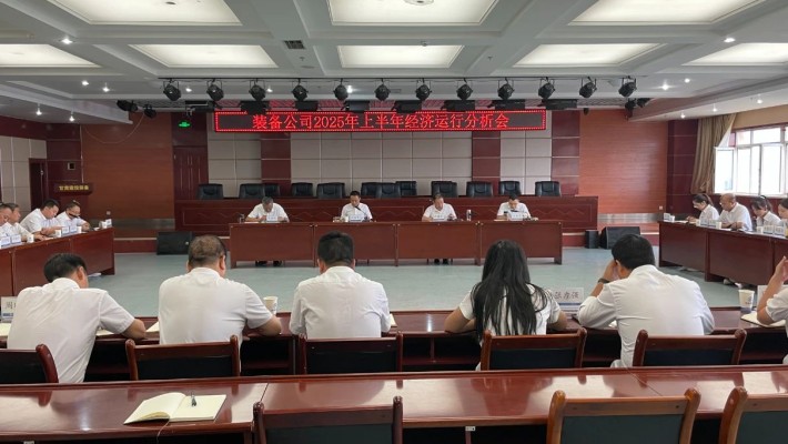 裝備公司召開上半年經濟運行分析會
